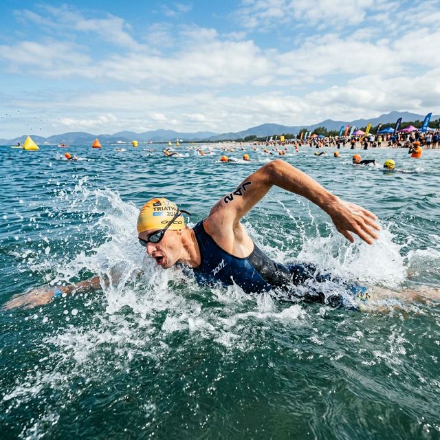 Open water swimming